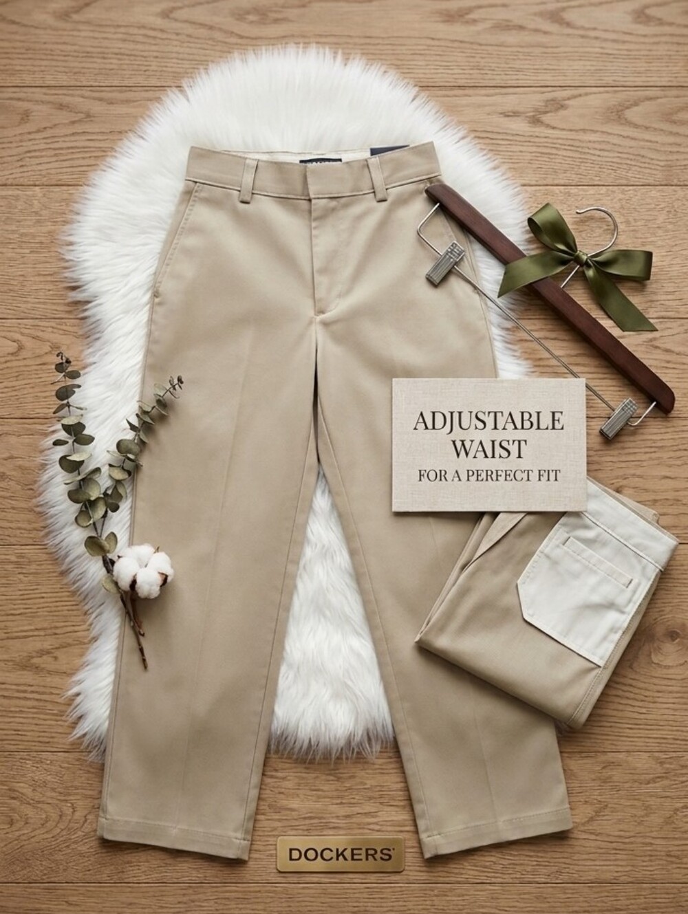 Boys Dockers Kahki Pants